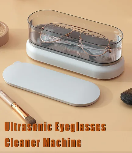Vista 9 de Limpiador ultrasónico de joyas, 5 W, 15.2 fl oz, portátil, profesional, limpiador de joyas sónico para gafas, joyas, anillos de anteojos, reloj