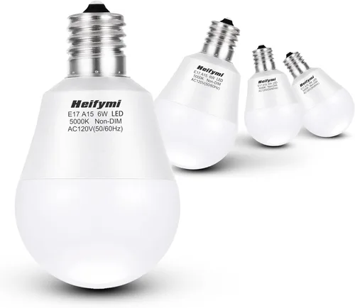 Vista 18 de Bombilla de araña E17 10W LED A60 con forma de globo 1200lm 3000K blanco