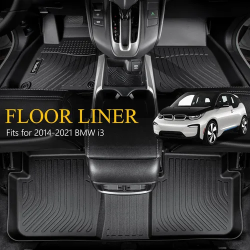 Vista 196 de Tapetes de piso para todo clima y forro de carga con respaldo para Chevrolet Suburban de 7 asientos 2021-2025 / GMC Yukon XL de 7 asientos