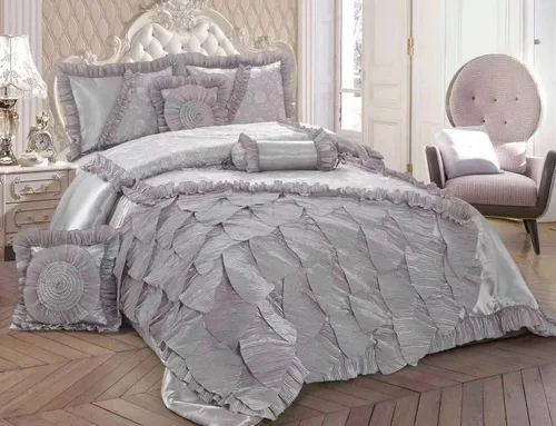 Vista 15 de Tache Home Fashion Juego de edredón victoriano de 6 piezas, diseño floral, color canela, tamaño Queen, Cinnamon Chai, 2 (VEMA1612-Q)