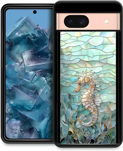 Vista 33 de Compatible con Google Pixel 4A 5G Mobile Case Creative Acrylic Back Panel Silicona Edge Case Slim Protección Especialmente para Google Pixel 4A 5G