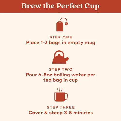 Vista 5 de Bolsas de té Organic India Tulsi Masala Chai - Albahaca Sagrada, té negro, especias con jengibre, alivio del estrés, apoyo inmunológico, USDA