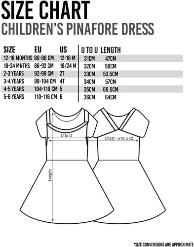 Vista 2 de CoComelon Pinafore - Vestido para niños y niñas pequeñas