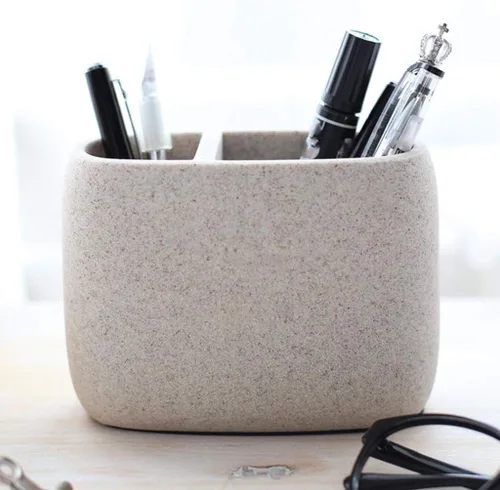 Vista 3 de Portalápices – Soporte para bolígrafo, almacenamiento de escritorio, oficina, original, creativo, papelería, caja de personalidad, ordenada