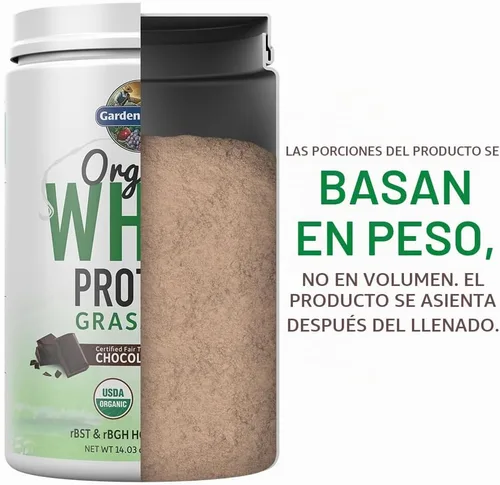 Vista 5 de Garden of Life - Proteína en polvo, certificada como orgánica