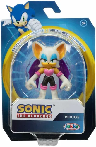 Vista 2 de Sonic the Hedgehog Figura Wave 10 de 2.5 pulgadas - Rojo