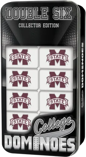 Vista 27 de MasterPieces Game Day - NCAA Alabama Crimson Tide - Juego de Dominó Doble Seis de 28 Piezas con Logo del Equipo