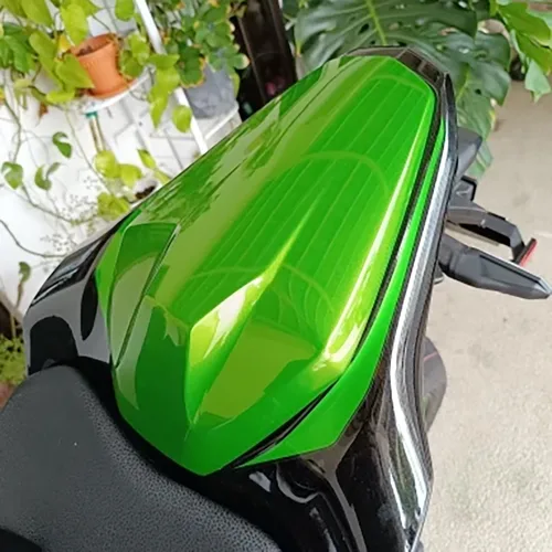 Vista 11 de Funda de asiento trasero de motocicleta para Z H2 ZH2 2020-2025 Z900 2017-2024 Passenger Pillion Solo Cowl Hard ABS Tail Section Fairing (negro)