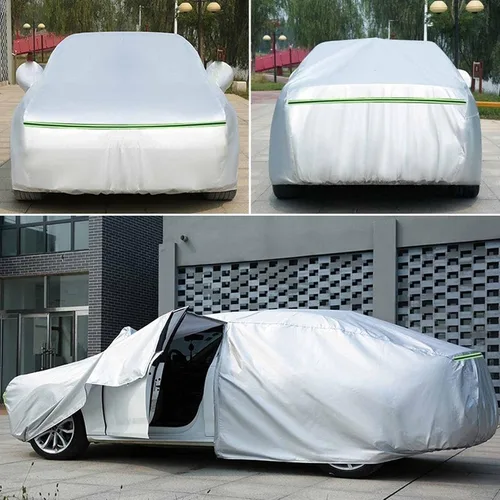 Vista 2 de Funda para auto compatible con DS Automobiles DS3 DS4 DS5 DS7, impermeable, a prueba de polvo, resistente al viento, protección solar, responde