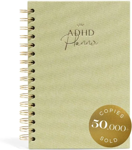 Vista 16 de El Planificador ADHD para Adultos - Diario ADHD Diario y Semanal sin Fecha para Personas Desorganizadas, 90 Días - Rastreador de Hábitos, Registro
