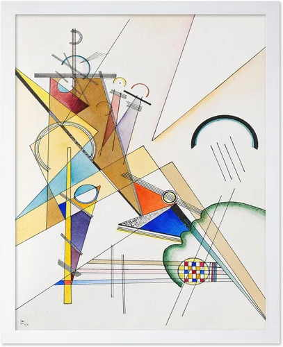 Vista 30 de Poster Master Póster clásico, impresión expresionista vintage, regalo para artistas, amigos, animales en un recinto, horquilla, abstracto, cubismo