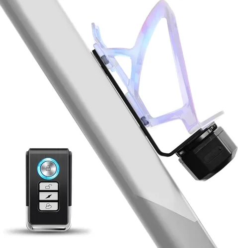 Vista 10 de NineLeaf Alarma para Bicicleta USB Recargable con Montura, Alarma para Bicicleta con Control Remoto, Sensor de Movimiento y Vibración Inalámbrico