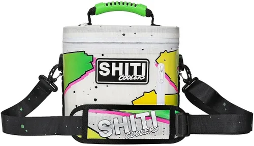 Vista 19 de SHITI Hieleras Enfriador para Camping, Viajes, Playa, Lonchera Suave para Alimentos, Bebidas y Hielo, Portátil, Impermeable, Bolsa Aislada de 24 El
