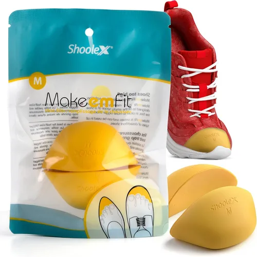 Vista 6 de Shoolex Relleno para zapatos demasiado grandes para hombres/mujeres, inserto de almohadilla para el dedo para hacer que los zapatos queden más