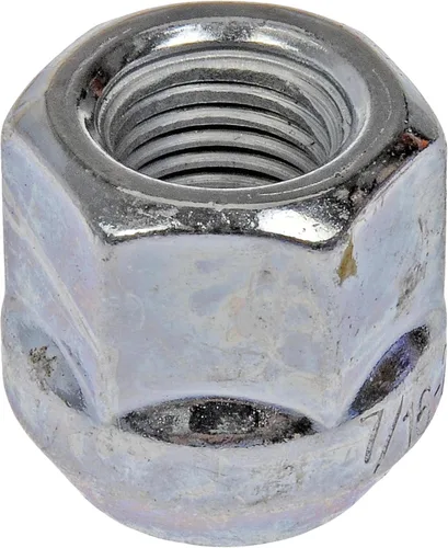 Vista 4 de Dorman 711-106 Tuerca de rueda cromada 7/16-20 compatible con modelos seleccionados, paquete de 4