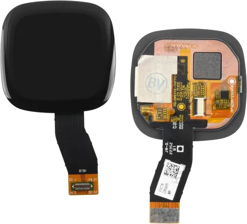 Vista 2 de Pantalla de reloj para Fitbit Sense 2, reemplazo de pantalla LCD táctil digitalizador, kit completo con herramientas (negro)
