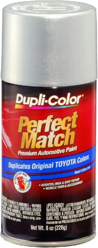 Vista 220 de Dupli-Color EBCC04177 Perfect Match Pintura en Aerosol Automotriz – Chrysler Bright Platinum Metallic, PS4/MS4 – Lata de Aerosol de 8 oz