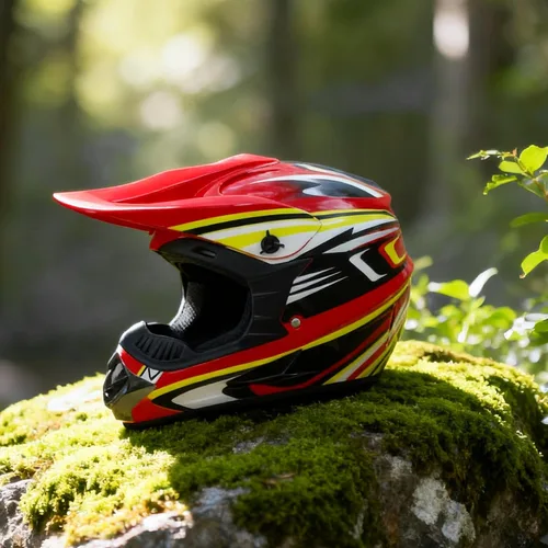 Vista 7 de Cascos de Dirt Bike para Jóvenes de Moda para Niños, Motocross, Motocicleta, BMX, ATV, Todoterreno, Cuatro Ruedas, Cascos Integrales para Bicicleta