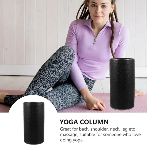 Vista 7 de Wakauto Rodillo de yoga EPP premium para tejido profundo músculo espalda cuello brazo pierna masaje palo para fitness pilates y terapia