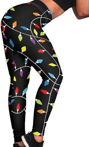 Vista 5 de PZZ BEACH Leggings de yoga de cintura alta Scrunch Booty Pants Ropa atlética Novetly Pattern Fitness Pantalones largos