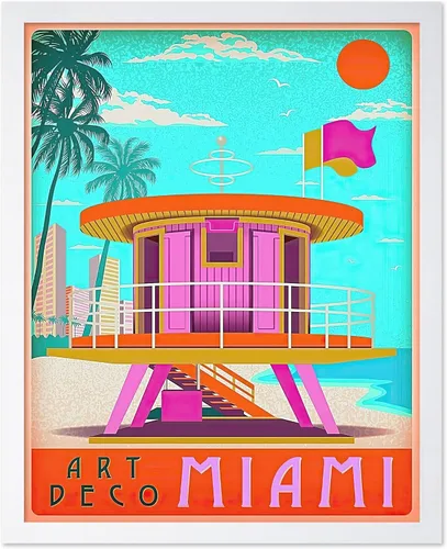 Vista 39 de Poster Master Póster de viaje vintage, impresión retro de playas de dunas - Arte de línea South Shore - Regalo para él, ella, amante de los viajes