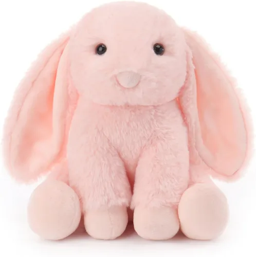 Vista 6 de Apricot Lamb Peluche de conejo crema para niños, juguetes de peluche suaves y lindos para bebés niñas y niños, 6 pulgadas
