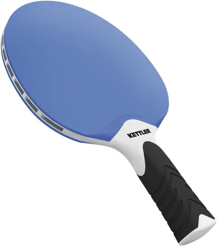 Vista 2 de Kettler HALO 5.0 - Juego de tenis de mesa para interiores y exteriores, juego de 2 jugadores (2 raquetas/paletas y 3 pelotas)