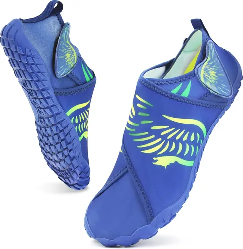 Vista 2 de Zapatos de agua para mujer y hombre, zapatos de natación, zapatos de yoga descalzos, zapatos de playa, calcetines acuáticos, zapatos de agua