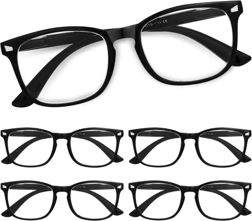 Vista 11 de CCVOO Lentes de Lectura para Mujer, Gafas de Ojos, Lentes de Lectura de Luz Azul para Mujer, Lentes de Lectura