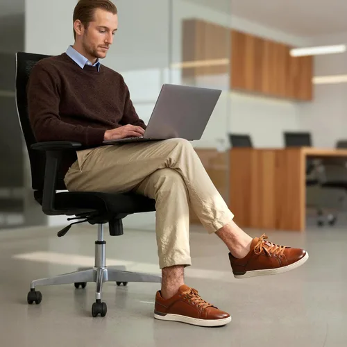 Vista 7 de Bruno Marc - Zapatillas de patinaje para hombre, estilo casual Marrón bruñido