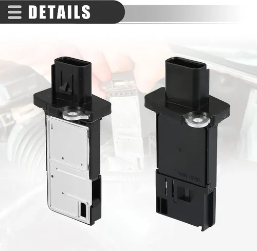 Vista 7 de Medidor de sensor de flujo de aire Motoforti, reemplazo de sensor de flujo de aire MAF, para Ford Focus 2.0L 2008-2011, plástico, 3L3Z-12B579-BA