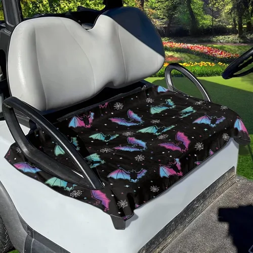 Vista 47 de Fundas de asiento de carrito de golf, toalla de manta de asiento de carrito de golf, cubierta de asiento de carrito de golf para asientos de 2