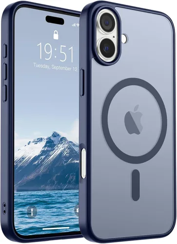 Vista 106 de SUPFINE Funda magnética para iPhone SE 2022 (3ª)/2020 (2ª), iPhone 8 (compatible con MagSafe) (protección contra caídas de grado militar), funda