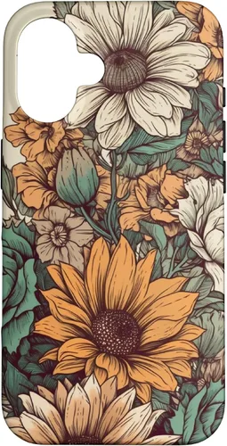 Vista 32 de Western Boho Leopard Sunflowers Cactus Funda Rodeo Cowgirl para iPhone 17