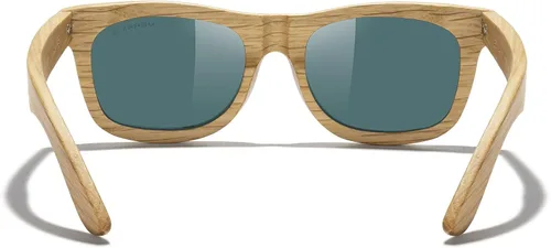 Vista 4 de MERRY'S Gafas de sol polarizadas de madera para hombre 100% UV vintage Eyewear S5140