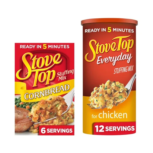 Vista 11 de Stove Top Mezcla de relleno de pollo baja en sodio, 6 onzas