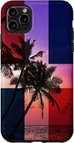 Vista 13 de Tropical Ocean Dominican Republic Flag - Dominican Pride Case for iPhone 17