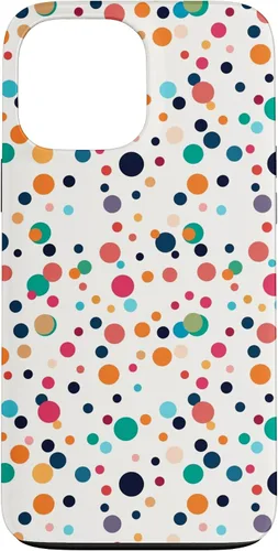 Vista 24 de Colorful Polka Dot Pattern Case for iPhone 16