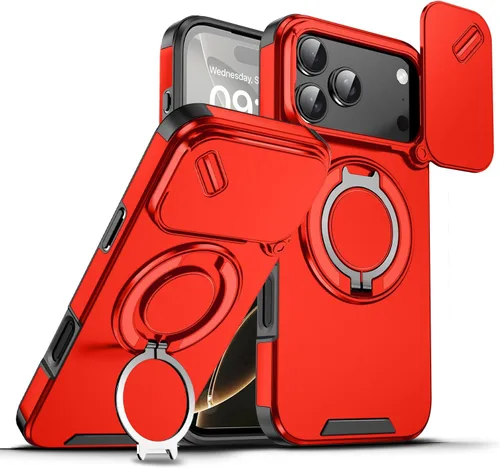 Vista 72 de Dteck Funda para iPhone 16 de 6.1 pulgadas 2024, funda de piel sintética con cierre de botón magnético, ranuras para tarjetas de crédito, función