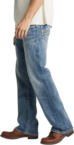 Vista 2 de Silver Jeans Co. Jeans Craig Classic Fit Bootcut para hombre