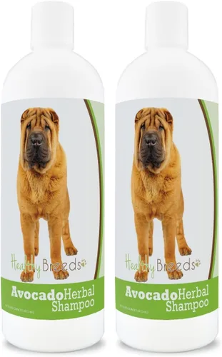 Vista 6 de Healthy Breeds Alaskan Malamute Champú de hierbas para perros con aguacate, 16 onzas