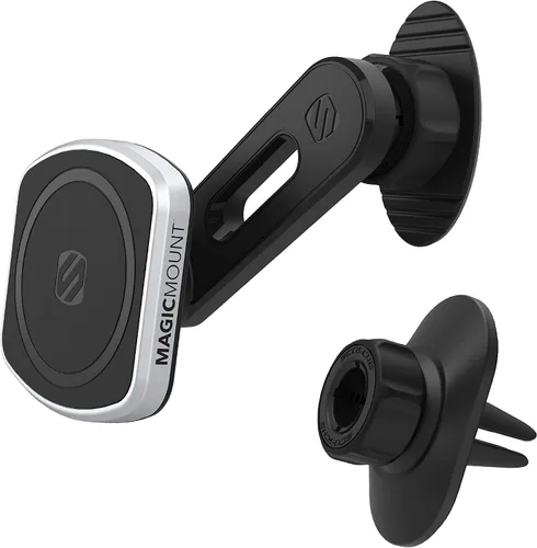 Vista 8 de Scosche MP2FM-XCES0 MagicMount Pro2 - Kit de soporte magnético universal de teléfono celular para automóvil de superficie empotrada Compatible