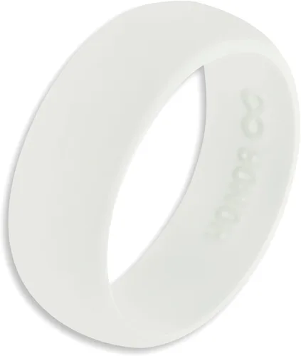 Vista 13 de Anillo de Eternidad Honor Anillo de Silicona para Hombre Banda de Boda