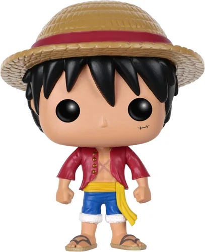 Vista 2 de Figura de acción de Luffy de One Piece, Funko POP Anime