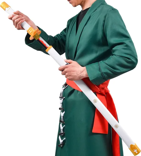 Vista 4 de Anime Sword 41 inch,Zorowado ichimonjiAnime Original Texture,for Role-Playing and Collection, with One Display Stand