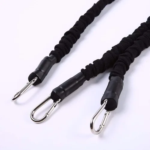 Vista 7 de Entrenador de Salto Vertical Bandas de Resistencia para Salto Fuerza de Piernas Baloncesto Voleibol Fútbol Americano Tenis Entrenamiento de Agilidad