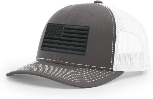 Vista 44 de Joe's USA Richardson 112 - Gorras de camionero con parche gráfico personalizado - Gorras estructuradas de cinco y seis paneles Richardson Premium