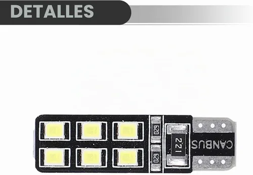 Vista 6 de Motoforti Luces universales para interior de coche, luz LED de cúpula, T10 24/25/32/34/1.614 in para interiores de automóvil, mapa, cúpula