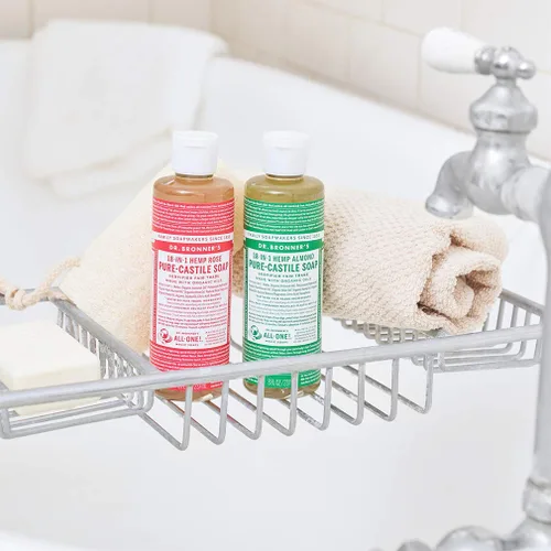 Vista 3 de Dr. Bronners Rose Castile Jabón, 8 FZ