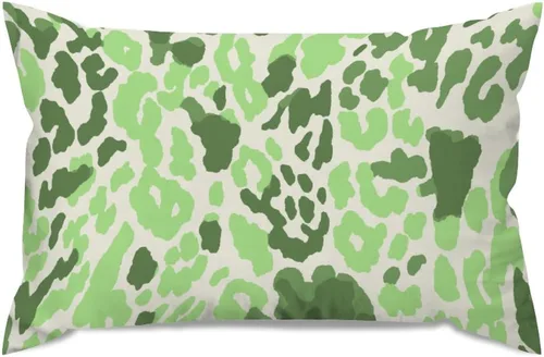 Vista 131 de ArogGeld Funda de almohada para sofá, guepardo y leopardo, estampado de leopardo, funda de cojín decorativa de granja para sala de estar
